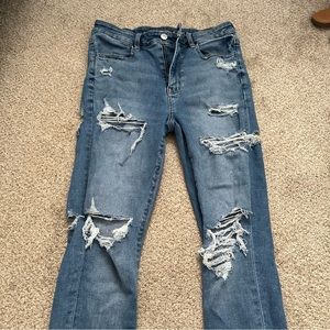 Distressed AEO jeans